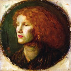 Fanny Cornforthin muotokuva, n. 1860